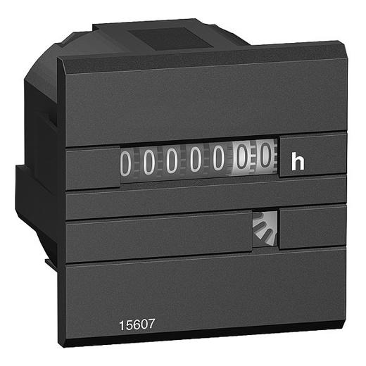 PowerLogic - compteur horaire - encastré - 48x48mm - 24 Vca