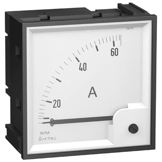PowerLogic - cadran 1,3In 0-600 A pour ampèremètre ana 72x72mm départ standard