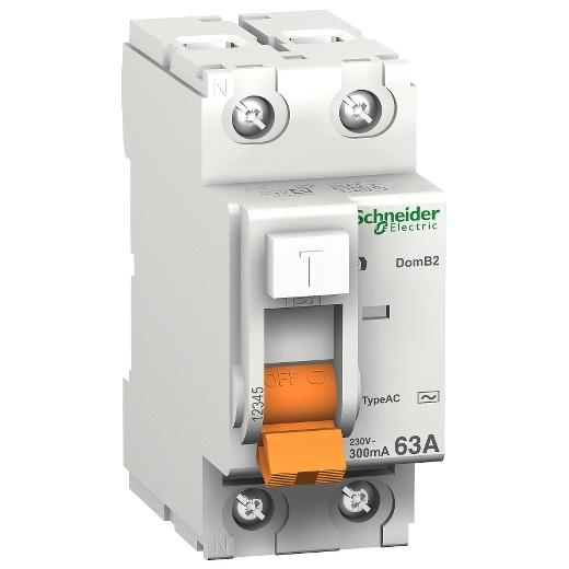 interrupteur différentiel Domae - 2P - 25 A - 30 mA