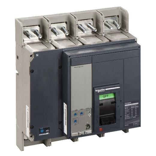 Compact NS1000N - disjoncteur - Micrologic 2.0 - 1000A - 4P 4d
