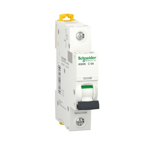 miniature circuit breaker - iK60N - 1P - 6 A - C curve