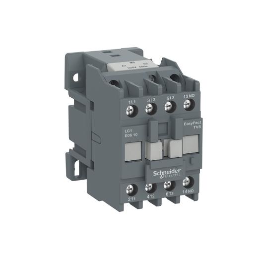 EasyPact TVS contactor 3P(3 NO) - AC-3 - <= 440 V 6A - 380 V AC coil