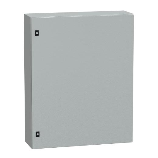 Spacial CRN plain door w/o mount.plate. H1000xW800xD250 IP66 IK10 RAL7035..