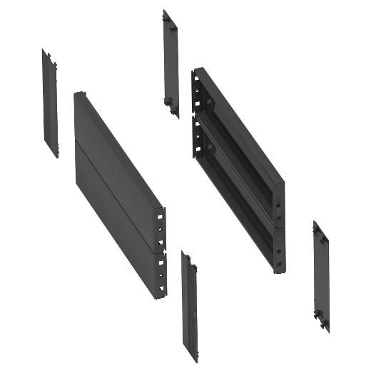 Spacial SF/SM - jeu 4 trappes latérales - pour socle 200x600mm