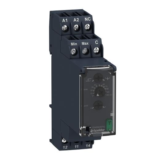 Zelio Control RM22 - relais contrôle de niveau - 1OF - 24 à 240Vca/cc