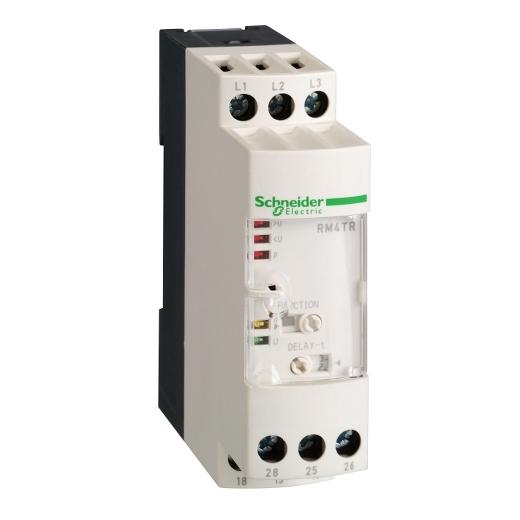 Zelio RM4-T - relais de contrôle de réseau triphasé - plage 300..430 V
