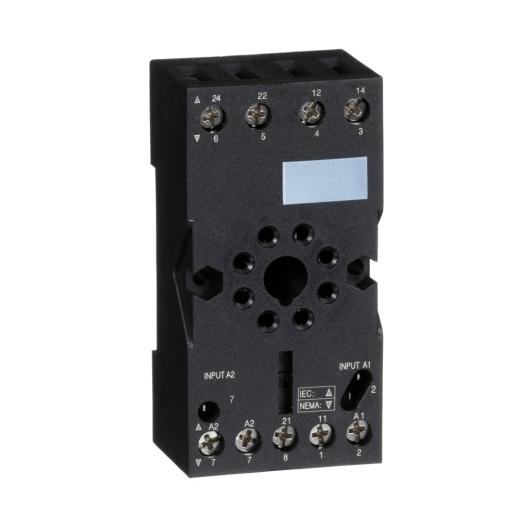 Zelio Relay RUM - embase pour relais RUMC2 - contacts mixtes - connecteurs