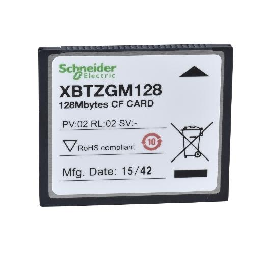 Magelis XBT - carte mémoire - flash compacte 128MB